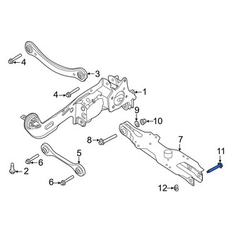 Ford OE - Rear Lower Suspension Control Arm Bolt