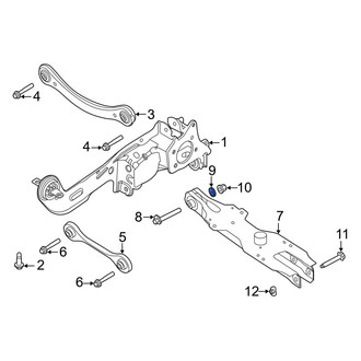 Ford OE - Alignment Camber Adjusting Eccentric Bolt