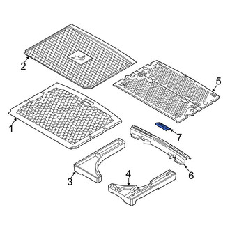Ford OE - Liftgate Trim Scuff Plate Cap