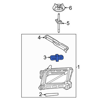 Ford OE - Floor Jack Bracket