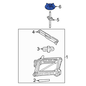 Ford OE - Spare Tire Nut