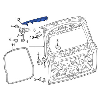 Ford OE - Rear Outer Hatch Seal