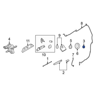 Ford OE - Wiper Arm Nut