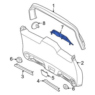 Ford OE - Rear Liftgate Trim Cover