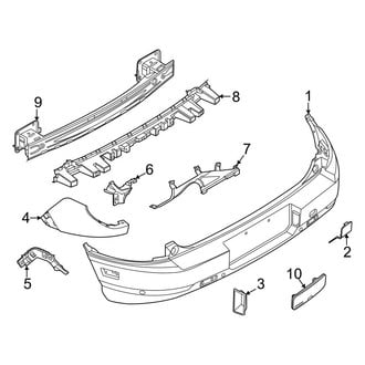 Ford OE - Rear Bumper - Bumper & Components