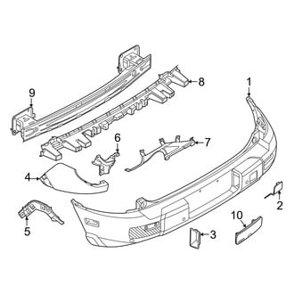 Ford OE - Rear Bumper - Bumper & Components
