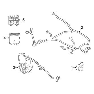 Ford OE - Rear Bumper - Electrical Components