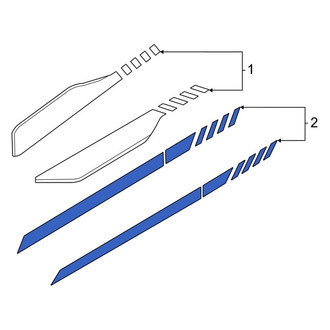 Ford OE - Rear Right Exterior Decal