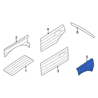 Ford OE - Right Quarter Panel Decal