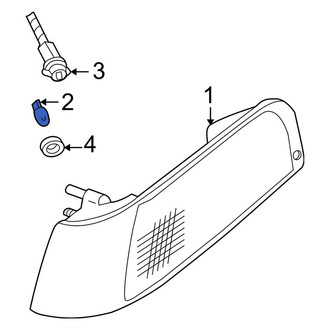 Ford OE - Front Side Marker Light Bulb