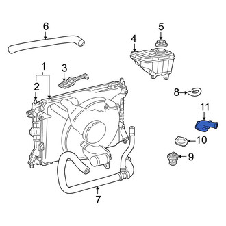 Ford OE - Engine Coolant Thermostat Housing