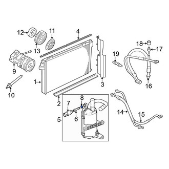 Ford OE - A/C Refrigerant Line O-Ring