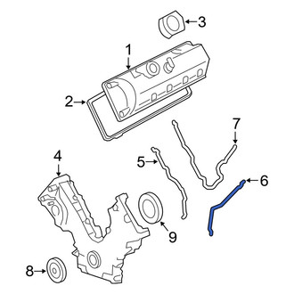 Ford OE - Left Engine Timing Cover Gasket