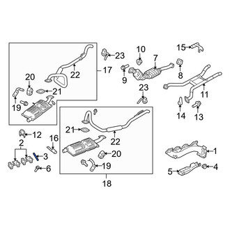 Ford OE - Exhaust Manifold Stud