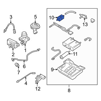 Ford OE - Vapor Canister Purge Valve Assembly