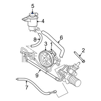 Ford OE - Front Power Steering Reservoir Cap