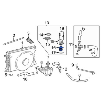 Ford OE - Engine Coolant Thermostat