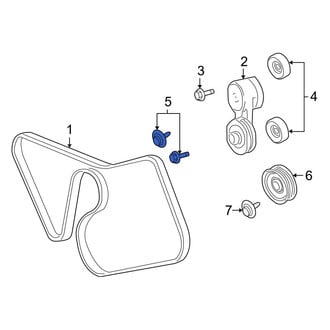 Ford OE - Accessory Drive Belt Idler Pulley