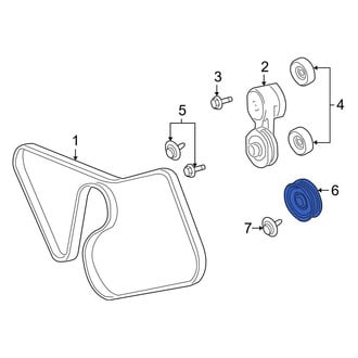 Ford OE - Accessory Drive Belt Idler Pulley