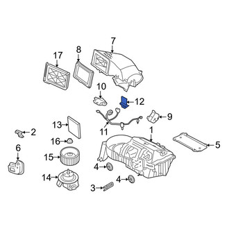 Ford OE - HVAC Blower Motor Resistor