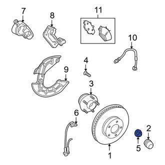 Ford OE - CV Joint Nut