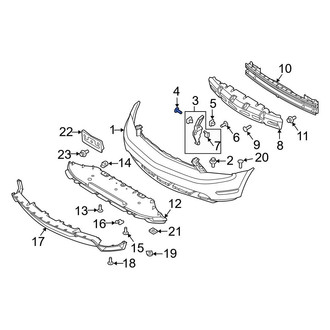 Ford OE - Valance Panel Screw