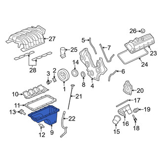 Ford OE - Upper Engine Oil Pan