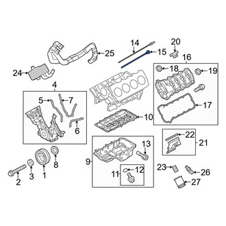 Ford OE - Engine Oil Dipstick Tube