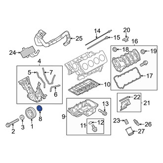 Ford OE - Front Engine Crankshaft Seal