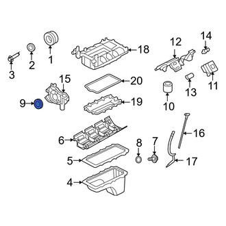 Ford OE - Rear Engine Crankshaft Seal