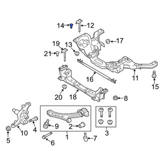 Ford OE - Quarter Panel Splash Shield Clip