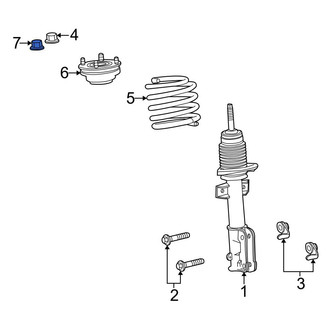 Ford OE - Catalytic Converter Nut