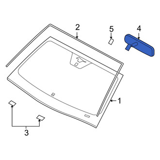 Ford OE - Front Interior Rear View Mirror