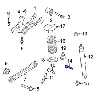 Ford OE - Differential Mount Bolt