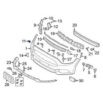 Ford OE - Radio Nut