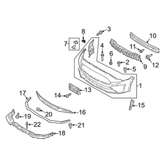 Ford OE - Deck Lid Latch Nut