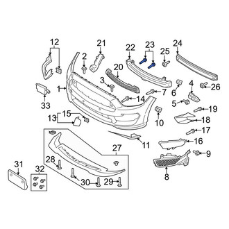 Ford OE - Cowl Extension Clip