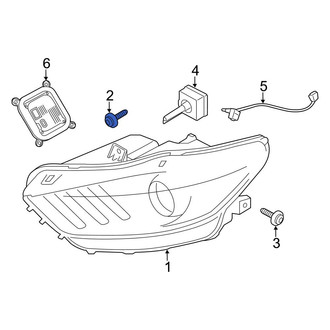 Ford OE - Upper Headlight Mounting Bolt
