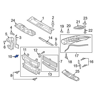 Ford OE - Bumper Impact Strip Clip