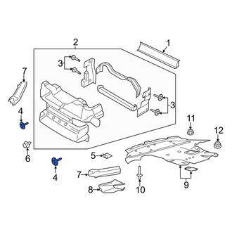 Ford OE - Radiator Shutter Assembly Bolt