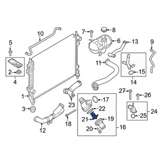 Ford OE - Engine Coolant Thermostat