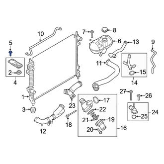 Ford OE - Automatic Transmission Shift Lever Bolt