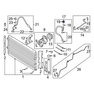 Ford OE - A/C Service Valve Cap