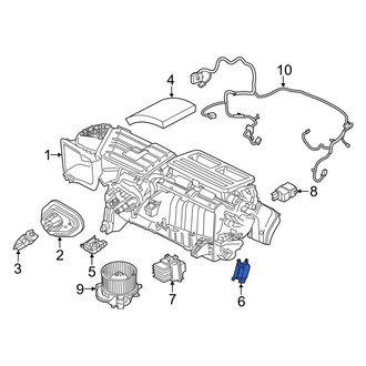 Ford OE - HVAC Air Inlet Door Actuator