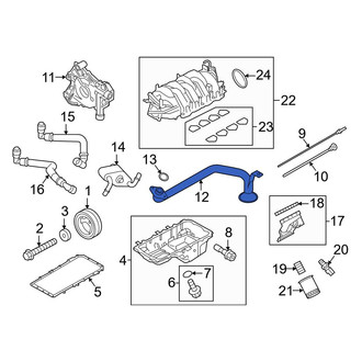 Ford OE - Engine Oil Pump Pickup Tube and Screen