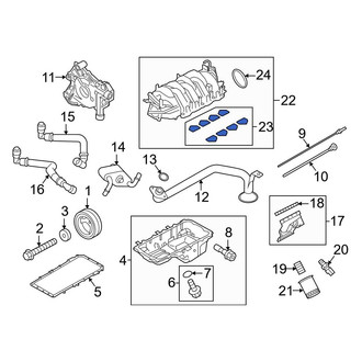 Ford OE - Engine Intake Manifold Gasket