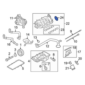 Ford OE - Fuel Injection Throttle Body Mounting Gasket