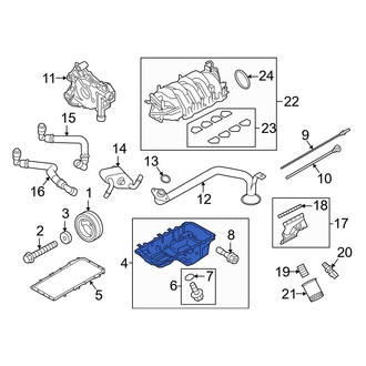 Ford OE - Engine Oil Pan