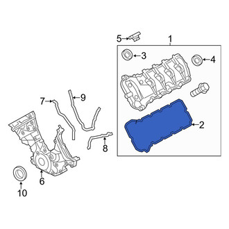 Ford OE - Left Engine Valve Cover Gasket