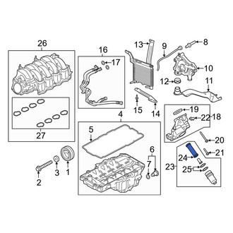 Ford OE - Engine Oil Filter Element